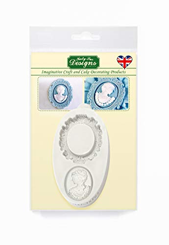 Katy Sue Mould - Miniature Frame Oval Frame and Cameo 1