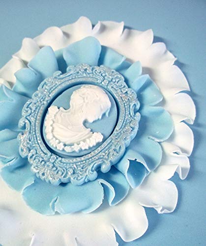 Katy Sue Mould - Miniature Frame Oval Frame and Cameo 1