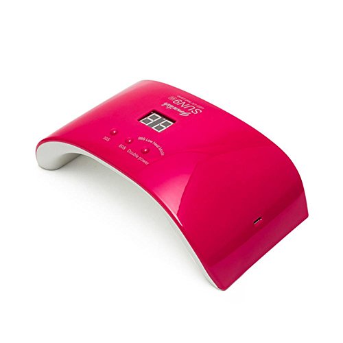 KDLD Secadores de Uñas ® LED Secador de Uñas UV 24W luz de uñas con 30S / 60S Curado de temporizador para goma laca y otros Gel Manicura de luz blanca con alimentación USB