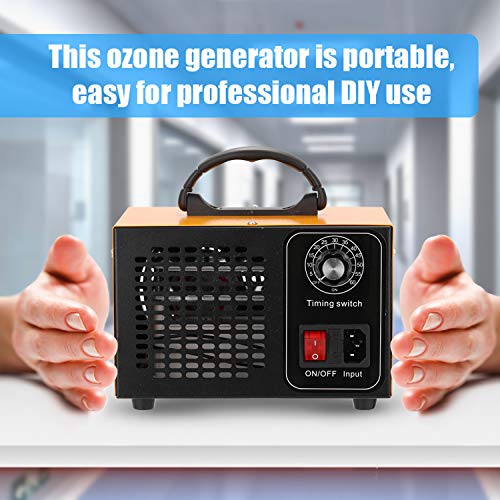 Kecheer Generador de ozono portatil domestico/industrial,Ozonizador purificador de aire,Máquina de ozono Para elimina olores/formaldehído,10/15 /20/24/28/32/36 g/h