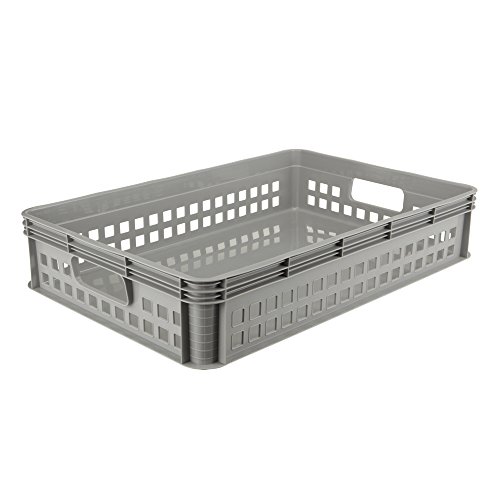keeeper Robert Cajas de almacenaje, Light Gris, 60 x 40 x 12 cm
