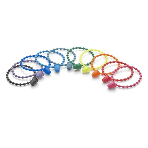 Keep out - Pulsera de Silicona para Mujer, diseño de chupito, Color Amarillo