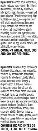 Kelloggs Pop Tarts Relleno de Cookies y Nata y Glaseado - 8 Unidades, Pack de 2