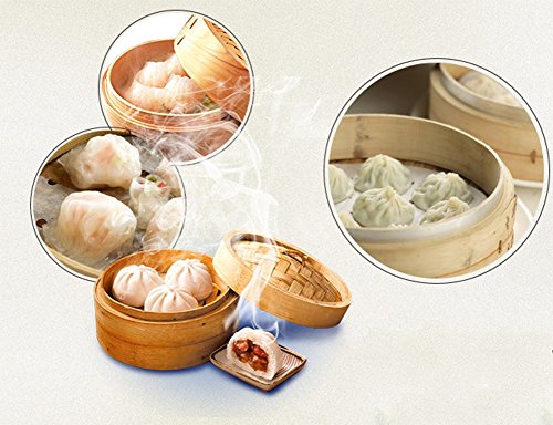 kentop 100 pcs non-stick Round Baking Parchment Circles Paper Parchment Sheets PRE-CUT Cooking Steamer Paper White Air Fryer Liner Baking Cake Paper Pan – 6 inch/15 cm, 6 Pouces -15cm, 6pouces