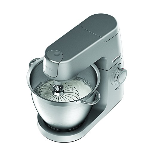 Kenwood 36386A Accesorio Bol con Asas Compatible con Robots De Cocina Major Y Chef, Acero Inoxidable, 6.7 litros, Plateado