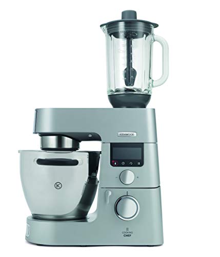 Kenwood KAH358GL Accesorio Batidora de vaso Thermoresist compatible con Robots de Cocina Kenwood Chef y Major, 1.6 L, transparente y negro