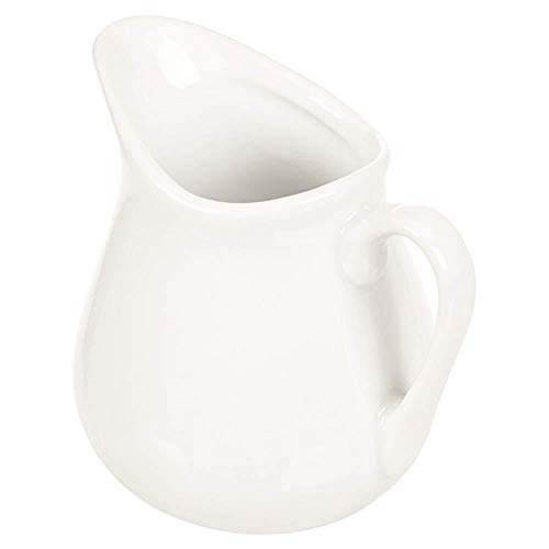 KEYkey Utensilio de Accesorios de 3 Piezas de Porcelana Jarra de Leche fijado para Crema Salsa Ensalada y condimentos