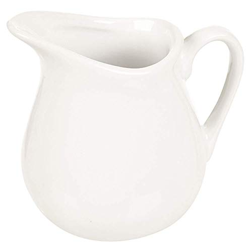 KEYkey Utensilio de Accesorios de 3 Piezas de Porcelana Jarra de Leche fijado para Crema Salsa Ensalada y condimentos