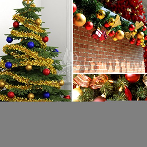 Keysui Bola de Navidad Decoración de Árbol Bola Plástico de Adorno(4cm) Boda Fiesta