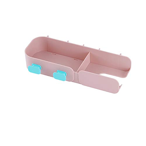 KID LOVE Aseo De Almacenamiento En Rack,De Pared Pelo Secadora Eléctrica De La Suspensión De Aire del Tubo Estante,El Baño Secador De Pelo Titulares Punch-Gratis-e