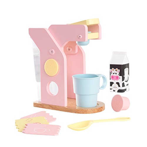 KidKraft - Set de juguete de máquina de café con accesorios Espresso, Multicolore (Pastel) (63379) , color/modelo surtido