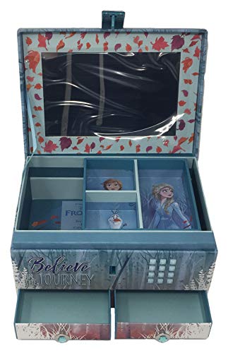 Kids Euroswan- JOYERO SECRECTO con CODIGO Y Sonido Frozen, Multicolor (WD20823)