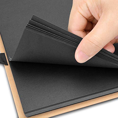 Killow Álbum de Fotos DIY, Libro de Aventura con Accesoro Maravilloso，Pootack Scrapbook-Regalo Ideal para el Día de San Valentín Navidad Aniversario Cumpleaños y Aniversario