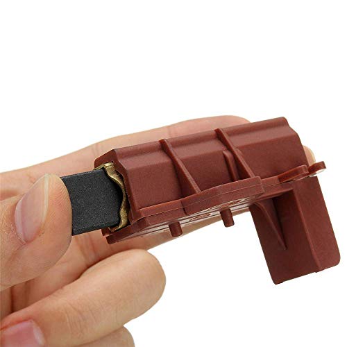 KingLan 2Pcs Cepillo De Carbono del Motor De La Lavadora Y Soporte para Samsung Ariston Indesit Welling