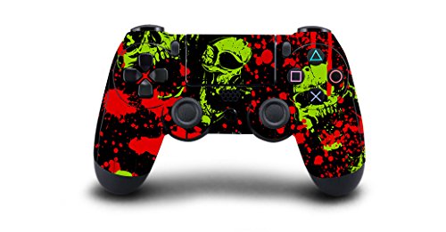 KINGWON Skin Sticker para mandos Playstation 4, calcomanías para accesorios de juegos de PS4, paquete de 2