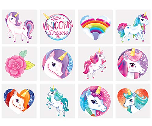 KINPARTY ® - 72x Tatuajes Temporales, 72x Pegatinas, 6 Máscaras Goma Eva y 6 Aviones - Diseños Surtidos para Niñas/Niños. Ideal para regalos de cumpleaños, fiestas, relleno piñatas, regalos sorpresa