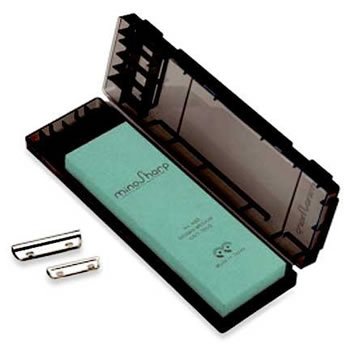 Kit de afilar Minosharp con Rough piedra (grano 240) nuevo