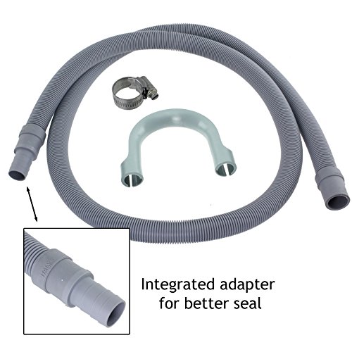 Kit de extensión 37-UN-55, recambio universal para manguera de desagüe de lavadora y lavavajillas