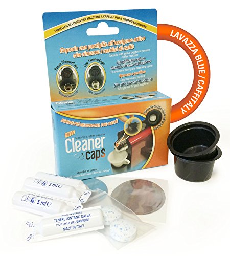 Kit de limpieza completa para dispensadores de cafeteras Caffitaly, con descalcificador