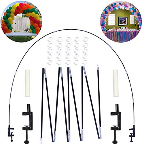Kit de marco de arco de globos en la mesa para decoraciones de cumpleaños Decoraciones de boda Evento Suministros para fiestas Decoraciones de fiesta de graduación