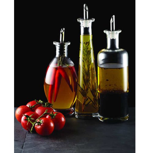 Kitchen Craft ICOILVIN400 Italian Collection - Aceitera/vinagrera Redondeada (400 ml)