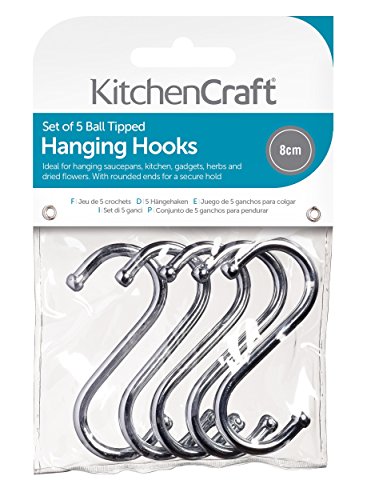 Kitchen Craft KCHOOKSMED - Soporte para ollas y sartenes