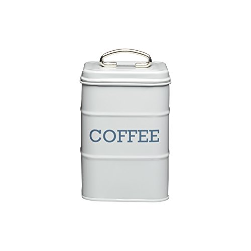 Kitchen Craft Living Nostalgia - Tarro para café (17 cm), Color Gris