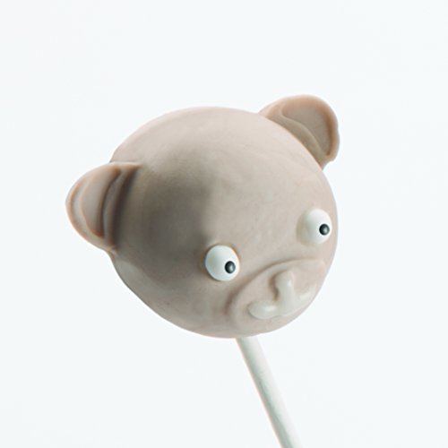 Kitchen Craft Sweetly Does It - Molde de Silicona con Dos Caras Tipo Campana para Cake Pops, Tema recién Nacido