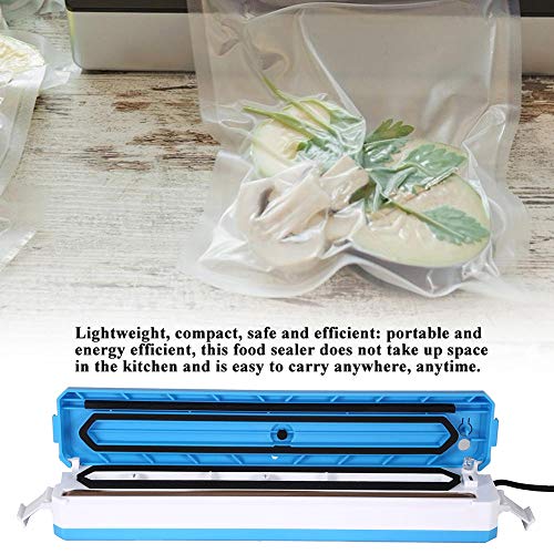 KitchenBoss Envasadora Máquina Selladora de Vacío para Alimentos Secos y Húmedos Preservación Sistema de Sellado Automático por Vacío