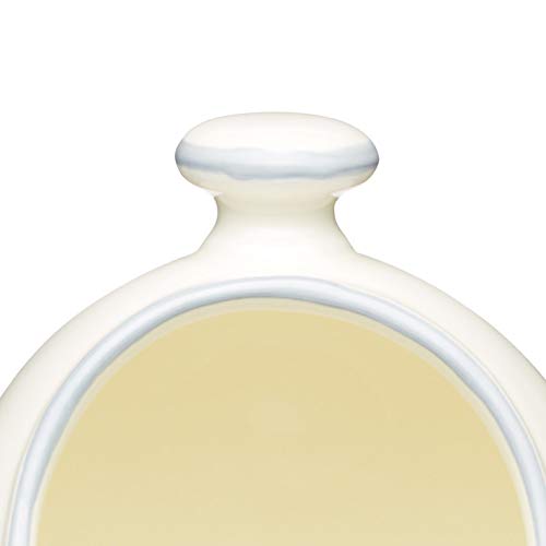 Kitchencraft Classic Collection – Tarro para sal (cerámica, 10,5 x 10 x 15 cm (4 "x 6"), color crema