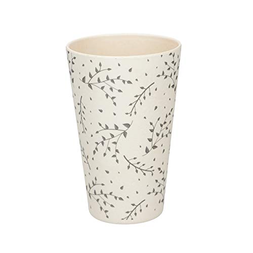 KitchenCraft Natural Elements Juego de vasos de bambú, Fibra