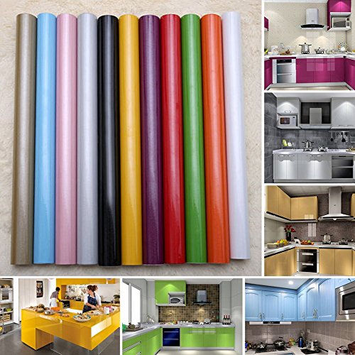 KJH21 - Adhesivo para renovación de muebles con perlado, No nulo, Rosa, 60cm*2m