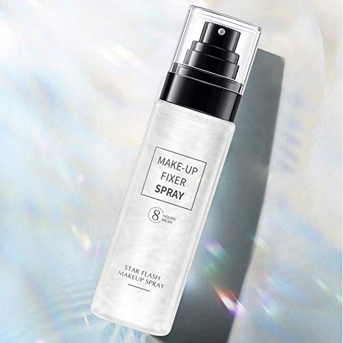 KKJP Spray fijador de Maquillaje de Terciopelo, bruma Facial Transparente de Larga duración 24 Horas (100 ml)