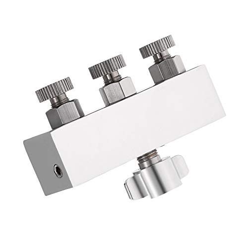 KKmoon divisor 3-voies manguera de aire del aerógrafo para el – Pistola de pintura (Tipo1)