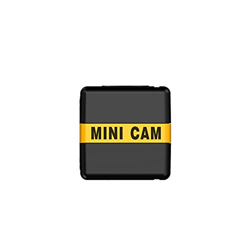 KKmoon Mini Cámara Espía Oculta Full HD 1080P con Visión Nocturna y Detección de Movimiento para Deportes(Negro)