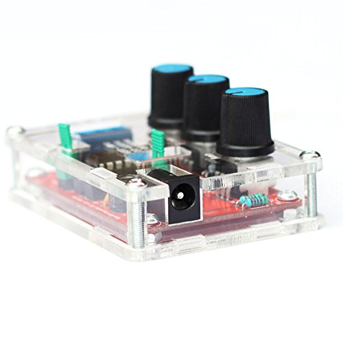 KKmoon R2206 Alta precisión Función Señal Generador Kit DIY Seno / Triángulo / Cuadrado Salida 1Hz-1MHz Ajustable Frecuencia Amplitud