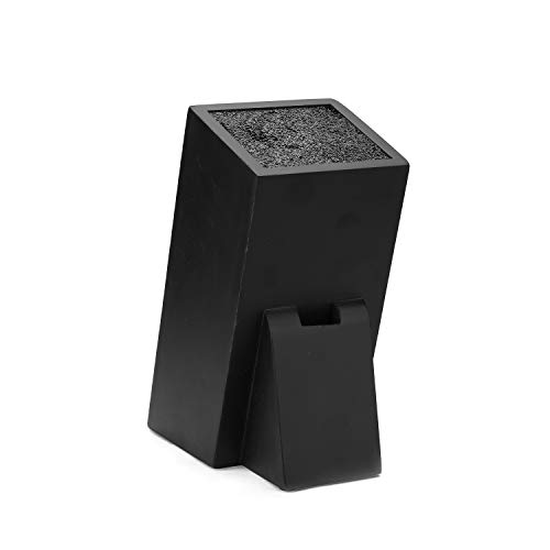 KKmoon Taco Universal para Cuchillos,Soporte para Cuchillos Cocina,Taco para Cuchillos en Madera Bambú,para Almacenamiento Libremente,inserto de Plástico Desmontable