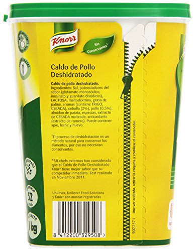 Knorr - Caldo de pollo deshidratado - Polvo - 1 kg