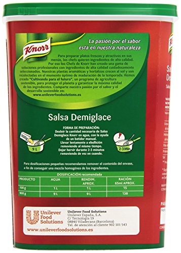 Knorr - Salsa Demiglace - Deshidratada - 900 g