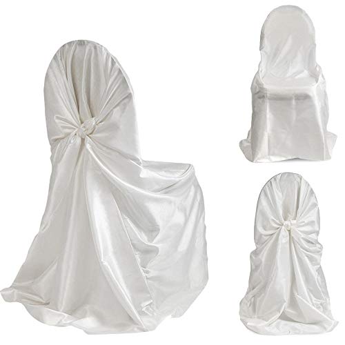 KOLIU Auto Lazo De Satén Cubierta De La Silla Universal For La Fiesta Anual Banquete De Bodas Suministros Cena Decoración Ventas Al por Mayor Marca BITFLY (Color : Chocolate, Size : 110X140CM)