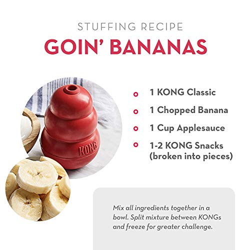 KONG - Snacks - Golosinas para Perros (Ideal para los Juguetes de Caucho Galletas de hígado - para Perros de Raza Grande