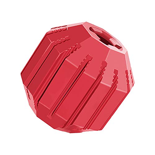 KONG - Stuff-A-Ball - Dispensador de golosinas Que Limpia los Dientes, en Caucho - para Perros Grandes