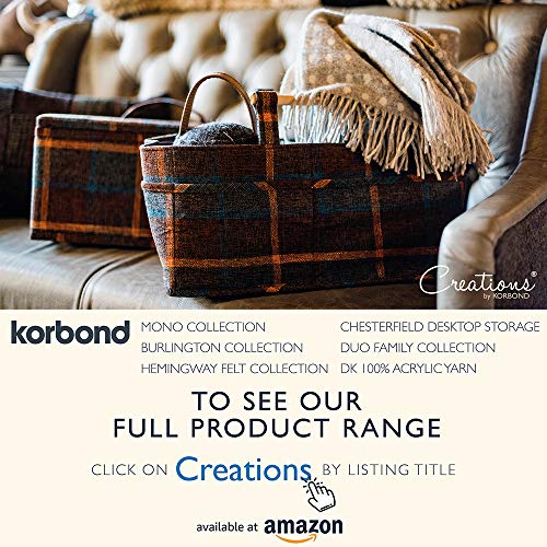 Korbond Double-Knit Acrylic Hilo de Punto Doble, 100g, 100% acrílico, Azul (Royal Blue), 100 g