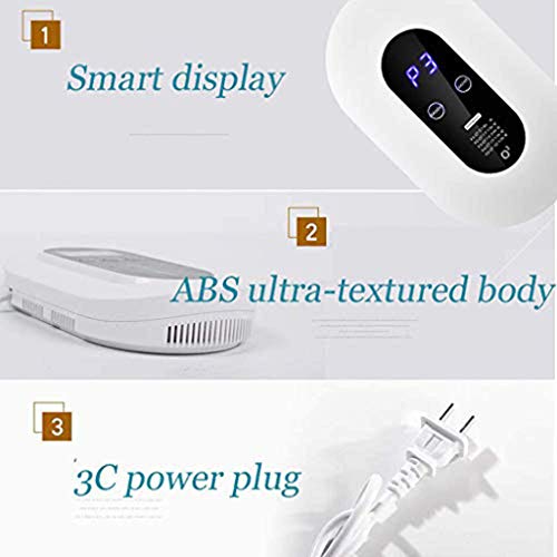 KOUQI Generador De Ozono, 100Mg / H Multipropósito Máquina De Ozono Portátil para El Hogar, Habitación, Oficina