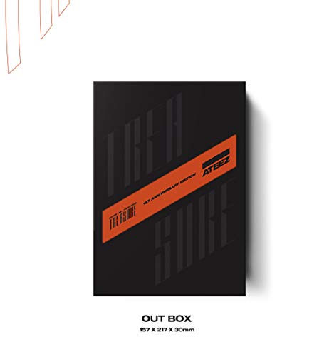 KQ Entertainment ATEEZ – Treasure EP.Fin: All to Action 1st Anniversary Edition Album + Folded Poster + Dual Side Extra Photocards