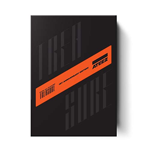 KQ Entertainment ATEEZ – Treasure EP.Fin: All to Action 1st Anniversary Edition Album + Folded Poster + Dual Side Extra Photocards