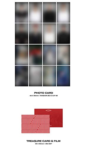 KQ Entertainment ATEEZ – Treasure EP.Fin: All to Action 1st Anniversary Edition Album + Folded Poster + Dual Side Extra Photocards