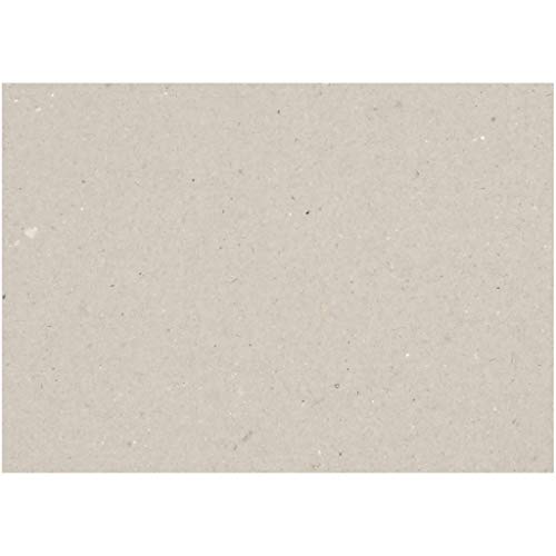 Kraft Card - Cartulina (25 x 35 cm, 1500 cm, 2 mm, 10 hojas, 2 mm de grosor)