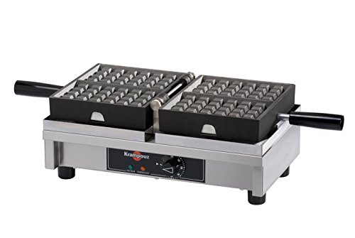 KRAMPOUZ-Gofrera simple 220 V g/4 x 6 d () Bruselas