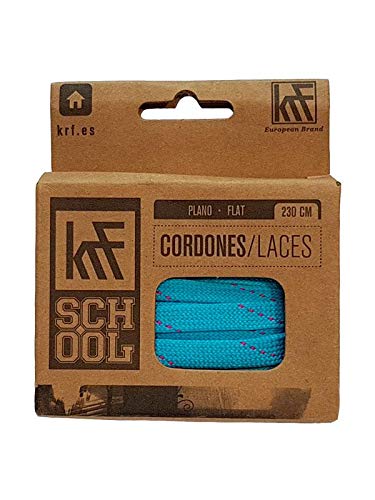 KRF The New Urban Concept Des Krf Acc Pat Cordones Plano 230Cm Patinaje, Adultos Unisex, Azul (Azul)